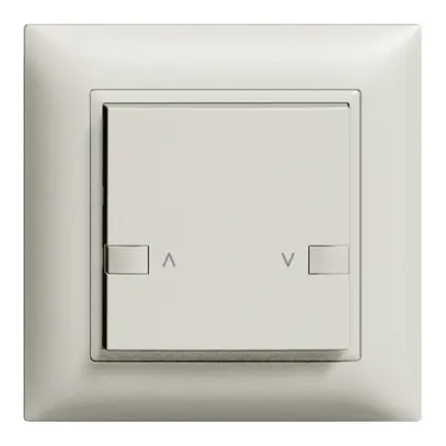 Tasto INC ZEP 1c/1t motore stazione principale EDIZIOdue grigio chiaro 