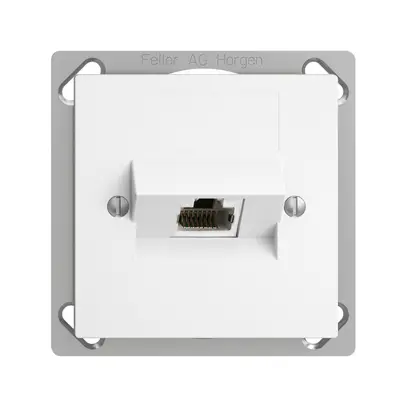 Presa INS 1×RJ45/s 4P ITplus EDIZIOdue bianco 