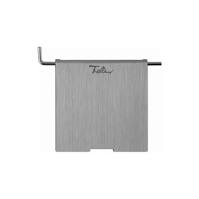 Coperchio incernierato grd.II per PMK 100×100mm ottone nichelato 