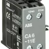 Blocco di contatti ausiliare ABB CA6-11E 1Ch+1R 