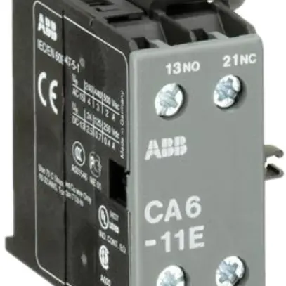Bloc de contacts auxiliaires ABB CA6-11E 1F+1O 