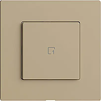 Pulsante scena 1 scena/1T Edue Wiser sand 