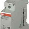 Télérupteur ABB 2F 16A 230VAC/110VDC 