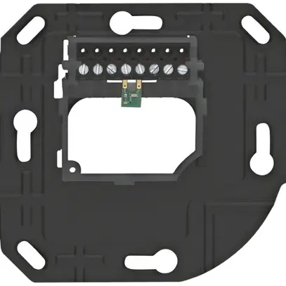 Plaque de stabilisation Hager pour elcom.touch/elcom.fon, acier, noir 