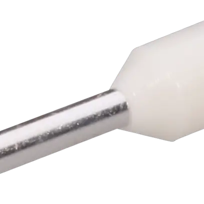 Capocorda Mischke IE 0.5mm²/8mm Cu-stagnato isolato bianco 