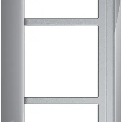 Cadre de recouvrement+support Sfera pour 3 modules gris graphite 