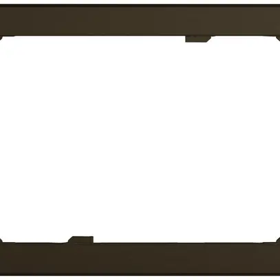 Plaque frontale EDIZIO.liv SNAPFIX® pour KNX-Panel 7" 120×180 mm br 