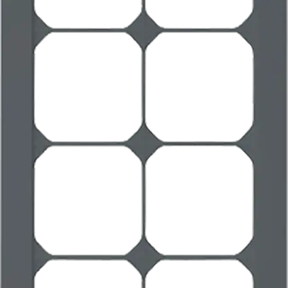 Intestazione INC kallysto.trend 4×2 antracite verticale 