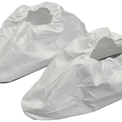 Surchaussures CIMCO blanc avec semelle extérieure renforcée, 1 paire 