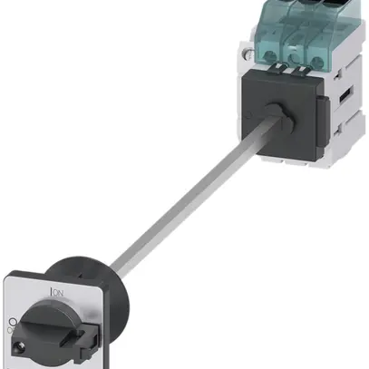 Sezionatore di carico Siemens SENTRON 3LD3 pavimento 32A 3L +1Ch/1R 48×48mm ne 