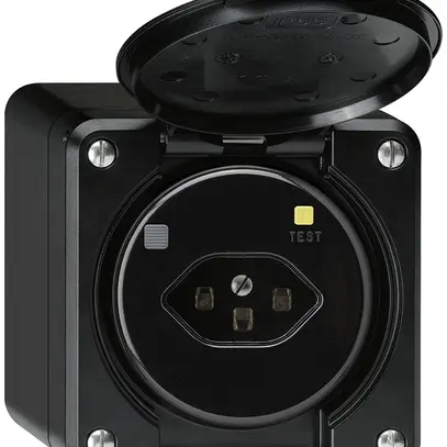 Prise FI AP robusto T23 30mA noir 