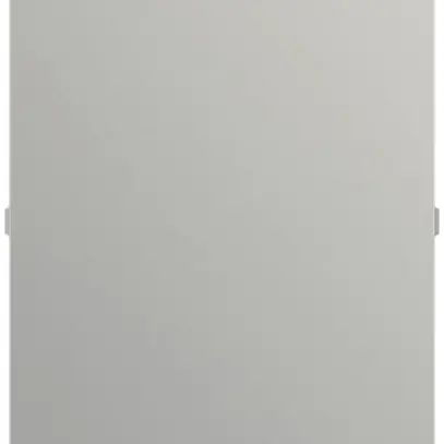 Capot central ABB-Tenton, pour contrôleur haut, alu-argent 