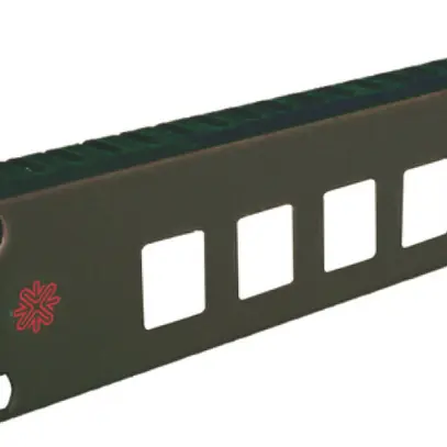 Pannello ITT cat.5/6 1UA bianco 