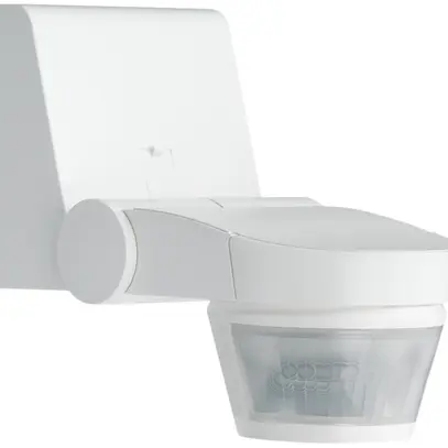 Détecteur de mouvement AP Hager 220° confort contact fermeture 230V au mur blanc 