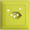 Kit frontal EDIZIOdue pour prise FI FMI, T23, lemon 