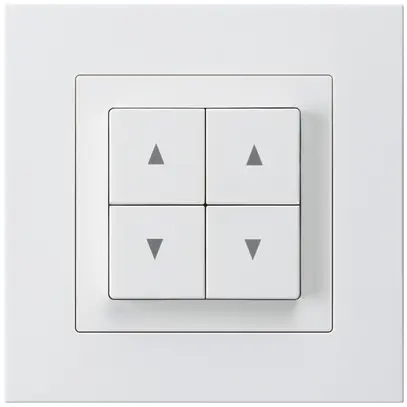 Pulsante per tapparelle INC kallysto.pro bianco con 4 tasti 