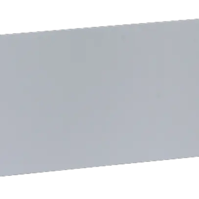 Placca cieca 19" 2UA, grigio, colore: NCS 2502-B 