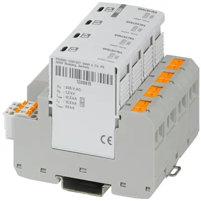 Scaricatore di fulmini PX VAL-MS-T1/T2 335/12.5/3+1-FM-PT tipo 1+2 