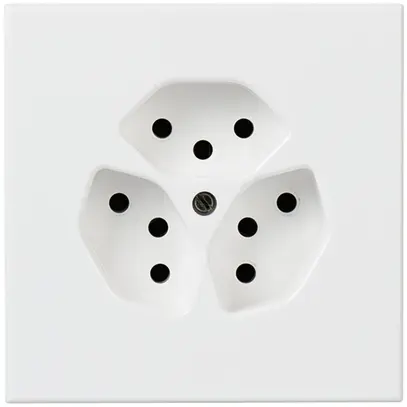 Prise ENC ATO 3×T13 blanc grd.I 