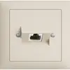 Presa INS 1×RJ45/u 8P ITplus EDIZIOdue crema 