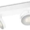 Plafoniera LED CLOCKWORK 2×4W, 2700K, 560lm, 50°, bianco 