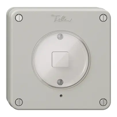 Interrupteur ENC 1K/1T NEVO Wiser gris clair 