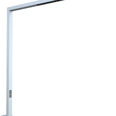Luminaire de table LED DOTLUX STYLEdesk 80W 10200lm 4000K argent 