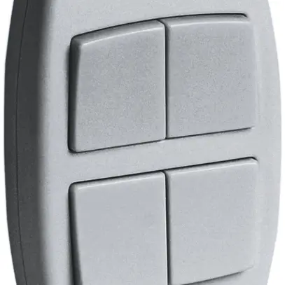 Télécommande RF AWAG 4-canaux, Bluetooth, NFC, EnOcean, sans batterie, arg 