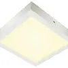 Plafoniera/lpda a muro LED SLV SENSER 24 SQUARE 15W 1200lm 3000K 215×215×35mm bi 