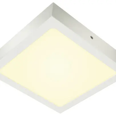 LED-Decken-/Wandleuchte SLV SENSER 24 SQUARE 15W 1200lm 3000K 215×215×35mm weiss 