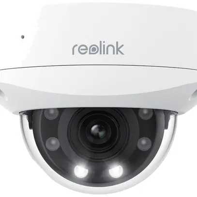 Caméra dôme Reolink P437 8MP 12VDC/PoE 31…100° IR+LED IP67 
