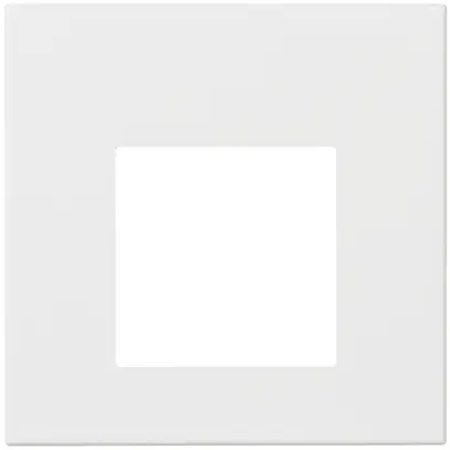 Telaio di copertura ATO 1×1modulo bianco per combi 