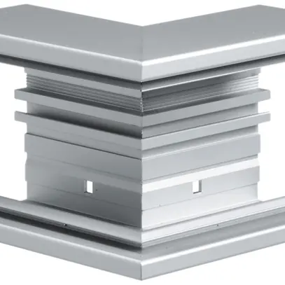 Angle extérieur Hager BRA 65100 alu 