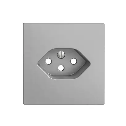 Placca frontale EDIZIOdue T13 silver 