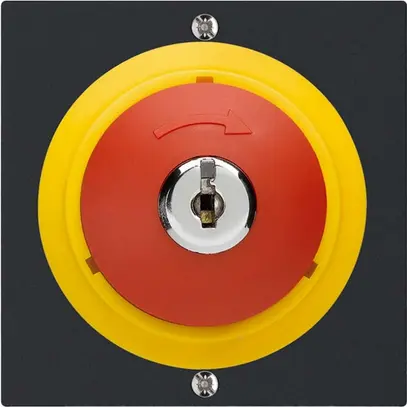 Contatto rota.c.chiave kallysto ARRESTO DI EMERGENZA nero 