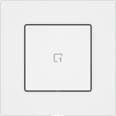 Poussoir scènes EDIZIO.liv Wiser SNAPFIX® 1 scène 1 touche bc 