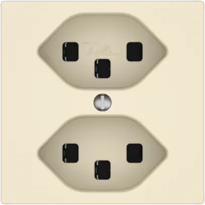 Presa EDIZIO.liv SNAPFIX® 2×T23 cr 