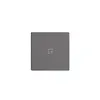Pulsante 1/1 INC Edue Wiser simbolo scena 1 grigio scuro 