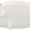 Rosace de plafond SLV 3 sorties, Ø220×54mm avec décharge de traction blanc 