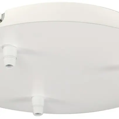 Rosone da soffitto SLV 3 uscite, Ø220×54mm con scarico di trazione bianco 