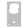 Placca di fissaggio INC FH 2×1 7500/1262.POMI.2×1.61 