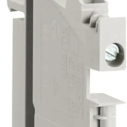 Dreistock-Reihenklemme Hager 4mm², L/N-Trennung/PE intern, Schraubklemme 