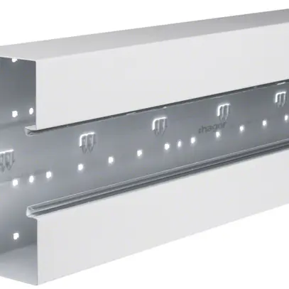Canal d'allège tehalit BRS 210×100×2000mm acier blanc trafic 