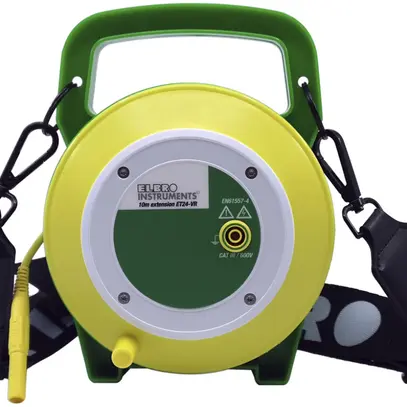 Sistema di avvolgicavo ELBRO ET24-VR per ET24-10/20 giallo CATIII 600V 10m 