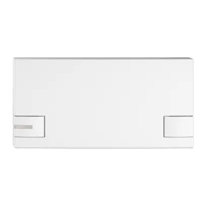 Pulsante 1/2 EDIZIO.liv KNX e UNI con SNAPFIX® con LED comando a 2 tasti bi 