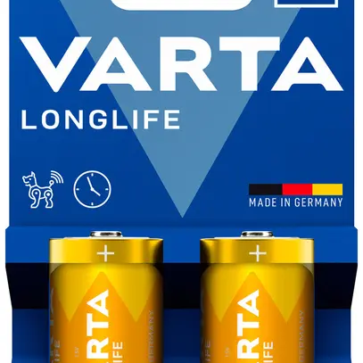Batterie VARTA Consumer Longlife C alcaline manganèse 1.5V blister à 2 pièces 