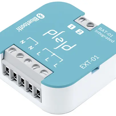 Extender RF INS Plejd EXT-01, con ingresso binario 2-canali, 230V, Bluetooth 