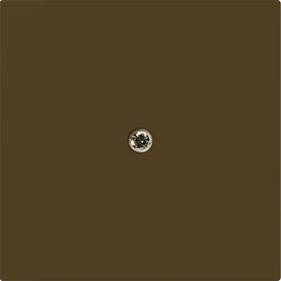 Copertura cieca marrone kallysto 60×60mm 