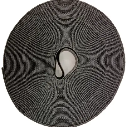 Bande auto-agrippante ELBRO à double face 20mm×10m noir 