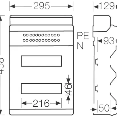Centralino AP Hensel KV 9224 